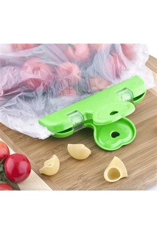2'li Pratik Torba Paket Ve Poşet Kapatıcı Kilitli Klips Mandal Bx40 Diğer