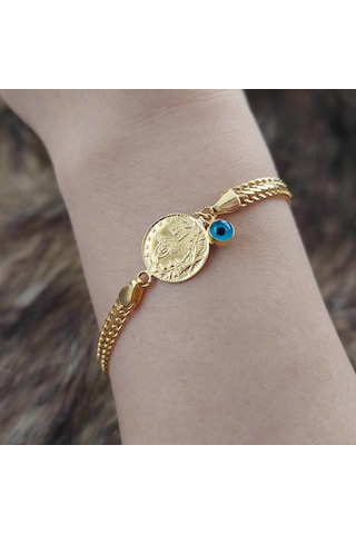 Altınbeyi Reşat Çeyrekli Bileklik Sarı Altın