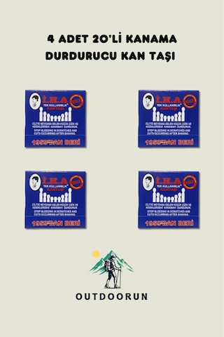 Kanama Durdurucu Kan Taşı 4 x 20'li