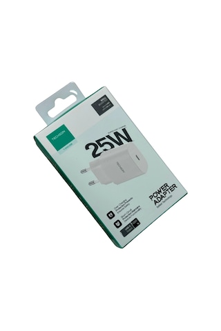Techson 25w Type-c Adaptör Şarj Başlığı Beyaz S10c25b