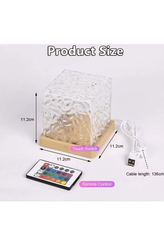 Kuzey Işıkları Lambası, Led Okyanus Dalgası Projektör Işığı