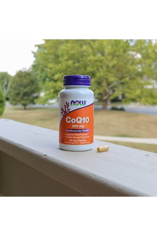 Now Foods Coq10 Coenzyme Q10 Ubiquinone 200 Mg 60 Veg Caps