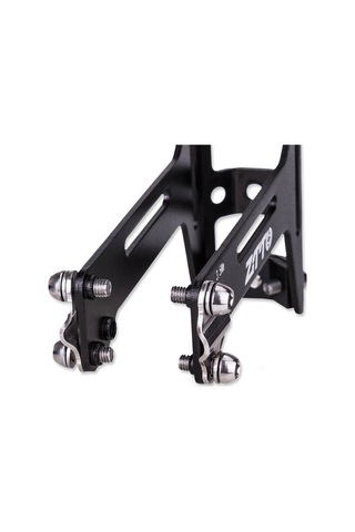 Dancemonkey Ztto Zdkssj Bisiklet Selesi Çift Şişe Kafesi Tutucu Adaptör, Alüminyum Alaşımlı Çift Şişe Kafesi Genişletici Acid Yeşili