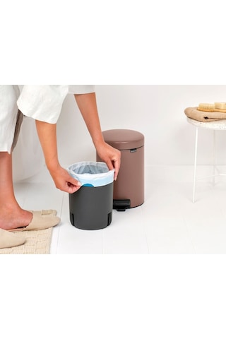 Brabantia Newıcon Satın Taupe Pedallı Çöp Kutusu 5lt Rose