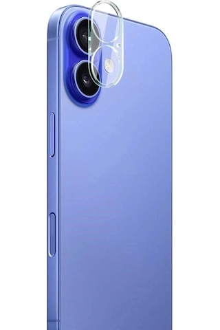 Forzacase Apple Uyumlu iPhone 17 İle Kamera Lens Koruyucu Cam Filmi Şeffaf - Fc378 Renksiz