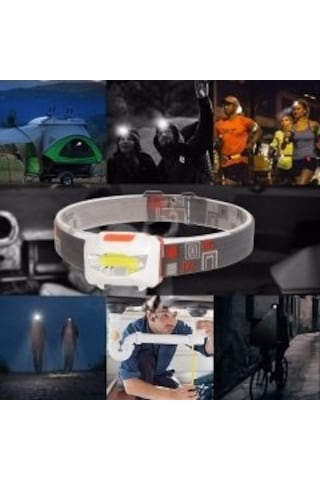 Lightorch Lt03084 3w Cob Led Kafa Lambası 100 Lümen Siyah