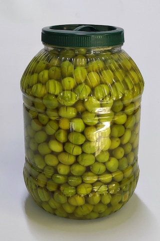 Sazak Kendin Tatlandır Kırma Yeşil Zeytin Mut Zeytini 3300 G