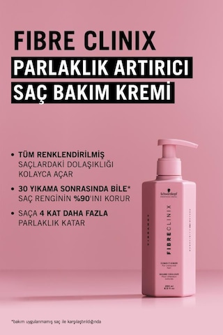 Fibre Clinix Renklendirilmiş Saçlar İçin Bakım Kremi 250ml Vibrancy