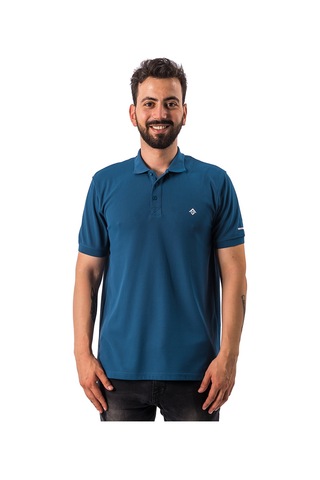 Freecamp Breeze Erkek Polo T-shirt-ındigo Indigo
