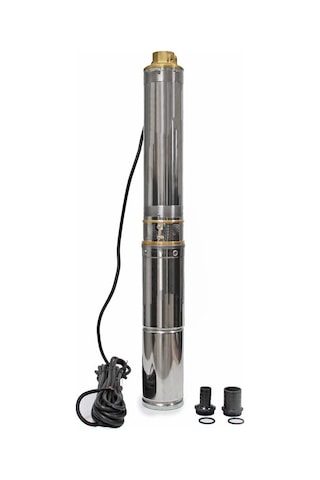 24 Volt 370 Watt Dc Solar Güneş Enerjili Fırçasız Kademeli Dalgıç Pompa 29 Mss 4 M³/h