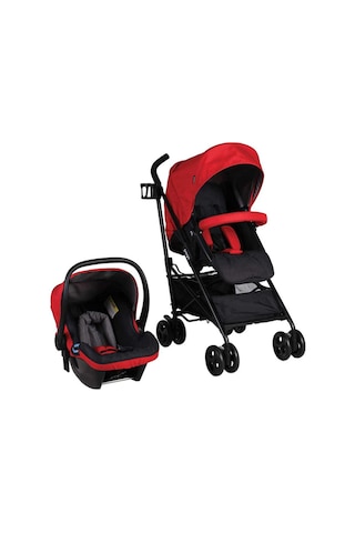 Prego 2076 Granada Travel Sistem Bebek Arabası - Kırmızı