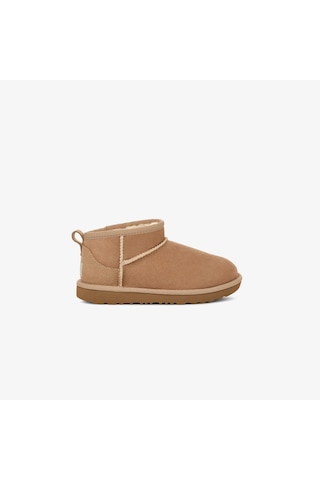 Ugg Classic Ultra Mini Çocuk Krem Bot Düz 1130750k Krem