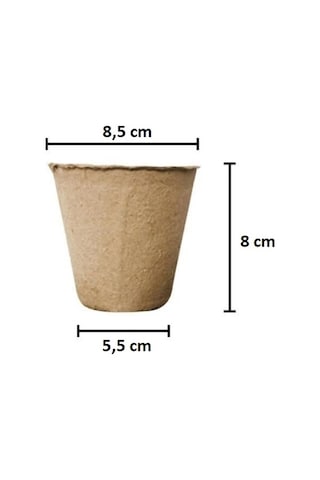 Gardener Biyobozunur Fideleme Saksısı 12 Adet