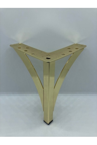 Metal, 15 12 12 Cm Gold, Koltuk,baza Mobilya Ayağı 4 Adet