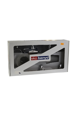 Lider Banyo Seti Krom 5 Parça Gümüş