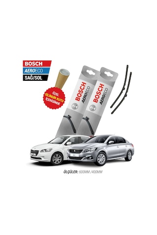 Bosch Aeroeco Peugeot 301 Muz Silecek (2012-2020)