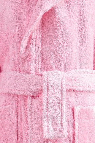 Özdilek Ashley Kapüşonlu Bambu Çocuk Bornozu 15 Yaş-pembe