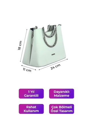 Kriste Bell Kadın Çanta Beyaz 7140 Beyaz