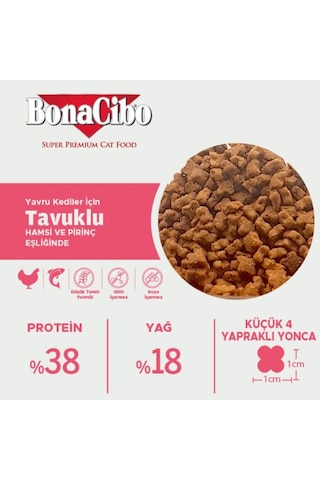 Kitten 5 Kg - Yavru, Hamile Ve Emziren Kediler İçin Tavuklu Mama