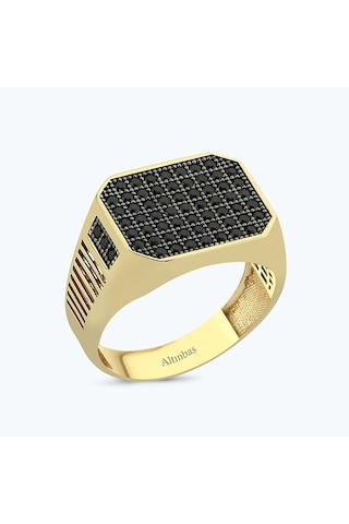 Altınbaş Altın Erkek Yüzük Yzok0182-24708 Çok Renkli