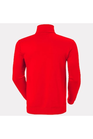 Helly Hansen Workwear Klasik Half Zıp Sweatshirt -79325 L-220 Kır 220 Kırmızı