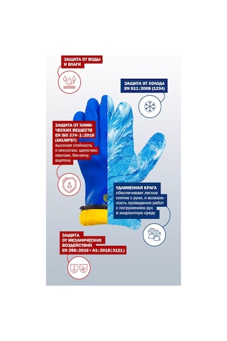 Gward Barrel Zima Kışlık Asit Ve Alkali Dayanımlı İşit Eldivenleri 176829622