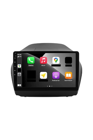 Hyundai İx35 Android Multimedya Sistemi 4-64 Cadence R18 2010-2015 Ön Kayıt Kamera  9"