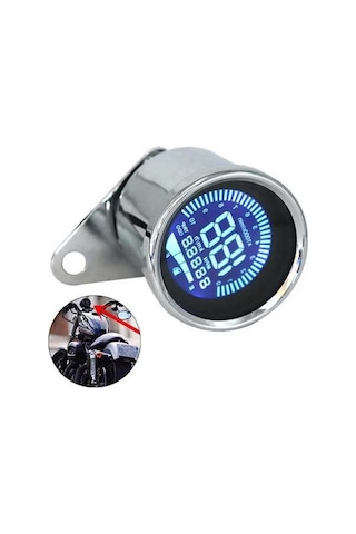 Pazly Evrensel 12v Motosiklet Dijital Gösterge Modifiye Kiti K12547-s