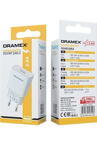 D26be 2.6a Şarj Adaptörü Ekonomik Mini Kutu 62541051
