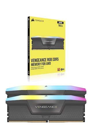 Corsaır Vengeance Rgb Ddr5 32gb 2x16gb 6400mhz Ddr5 Ram Cmh32gx5m2b6400z36