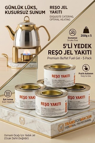 Transformacion 5 Li Yedek Reşo Jel Yakıtı 200 Gram, 719370 Çok Renkli