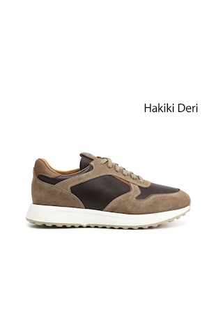 Gönderi(R) Gönderi R Erkek Kum Süet Bağcıklı Hakiki Deri Sneaker Ddma83531646 Kum Beji
