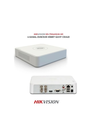 4 Kanal Dvr Ds-7104hghı-m1 H.265+ Güvenlik Kayıt Cihazı 4 Kanal Dvr Ds-7104hghı-m1 H.265+ Güvenlik Kayıt Cihazı