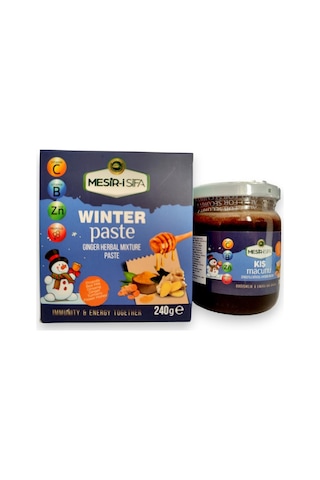 Mesiri Şifa Zencefilli Bitkisel Karışımlı Kış Macun 240 Gr