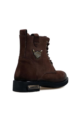 Hammerjack 102 15200-g Kahve Yıkama Nubuk Kadın Bot 001