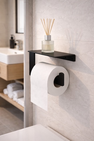 Metal Banyo Wc Kağıt Rulo Peçetelik, Tuvalet Peçete Askılığı Tuvalet Kağıt 3 Basımlık Diğer