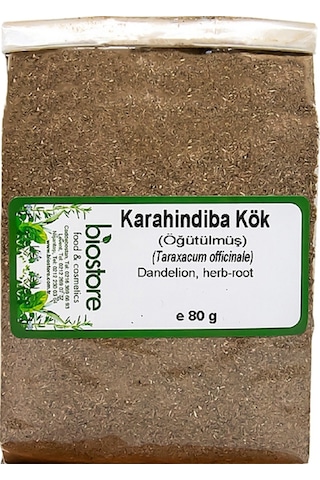 Biostore Öğütülmüş Karahindiba Kökü 80 G