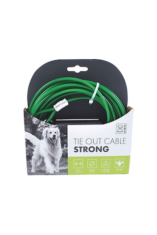 M-pets Strong Bahçe Bağlama Halatı Yeşil 9 M 244-58027.04