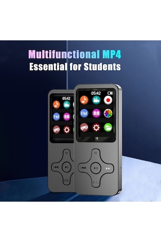 Trendooze Mp4 Mp3 İle İle Hoparlör Hallow-32gb Ekran,kırmızı Dijital Çalar Bt4.0 Beyaz & As