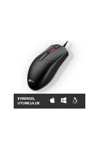 Lecoo MS103 USB Kablolu 1000DPI 3 Tuşlu Optik Mouse