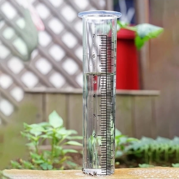 Trendooze 7 Inç Plastik Yağmur Ölçer Tüpü - Soğuk Ve Çatlamaya Dayanıklı