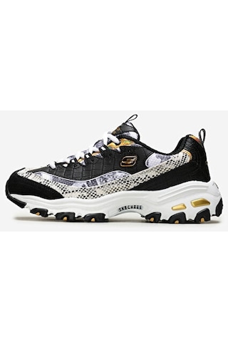 Skechers D'Lites - Runway Ready Kadın Siyah Sneakers 11918 Bwgd Siyah