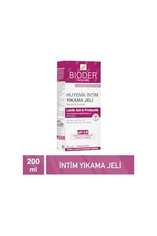 Hijyenik İntim Yıkama Jeli Hipoalerjenik Tüm Ciltler 1 X 200 Ml