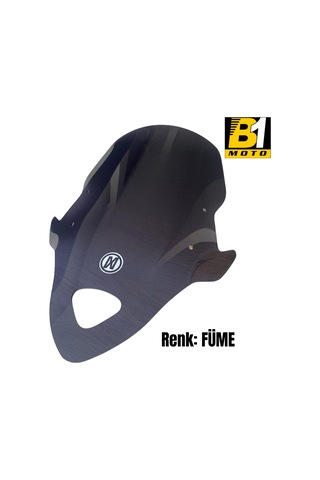 Mondial 125 Drift L 2011-2023 Uyumlu Kısa Ön Cam Füme