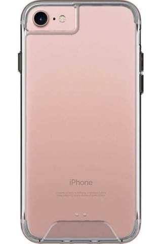 Apple Uyumlu iPhone 7 Kılıf Zore Gard Silikon Renksiz