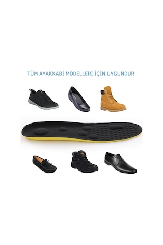 Mag Shoes Care Kumaş Tasarımlı Yumuşak Ve Ortopedik Masaj Etkili Tabanlık