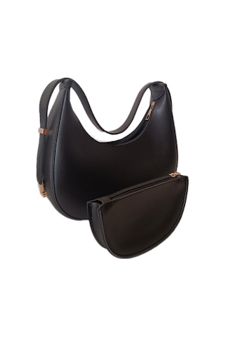 Benny Bayan Kol Omuz Çantası Baget Çanta Siyah