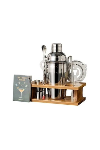 Wondernest Tepsi Tabanlı Sürahi Seti, Lichen İçecek Karıştırıcı Bar Eo