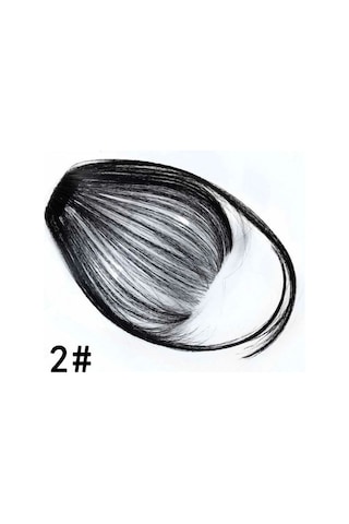 Cbtx Sahte Klip Postiş Sentetik Saç Jet-siyah