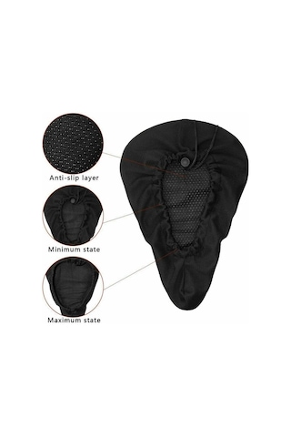 Geniş Sünger Jelli Bisiklet Sele Kılıfı